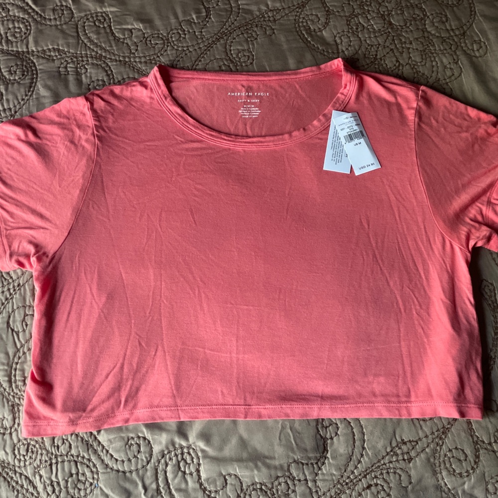 Cropped American Eagle Real Soft Tee